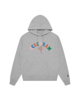 Icecream Cone Popover Hood - Heather