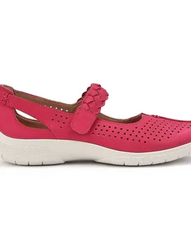Women's 'Quake II' Classic Mary Janes in Bright Pink Size: 7 - Bright Pink - Size: 7 - Hotter - FashionsVida
