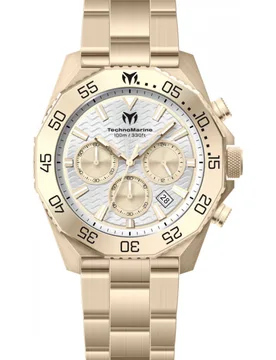 Tm-225083 Mens Mara Vivo Watch - Gold - One Size - TechnoMarine - FashionsVida