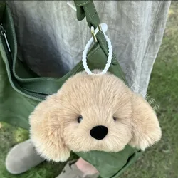 New Plush Labrador Dog Keychain Puppy Stuffed Animal Soft Plush Keychain for Bag, Purse, Backpack, Handbag
