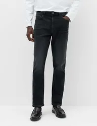 Slim Fit Textured Comfort Stretch Jeans Blue/Black male