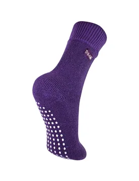 Kids Indoor Slipper Socks with Grippers - - Size: 4-5y - THMO - FashionsVida
