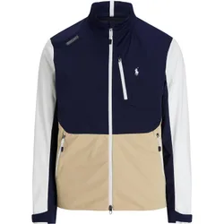 Jacke Woven Full, navy/beige l