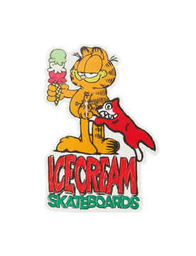 Icecream X Garfield Wall Clock - Redxgreen