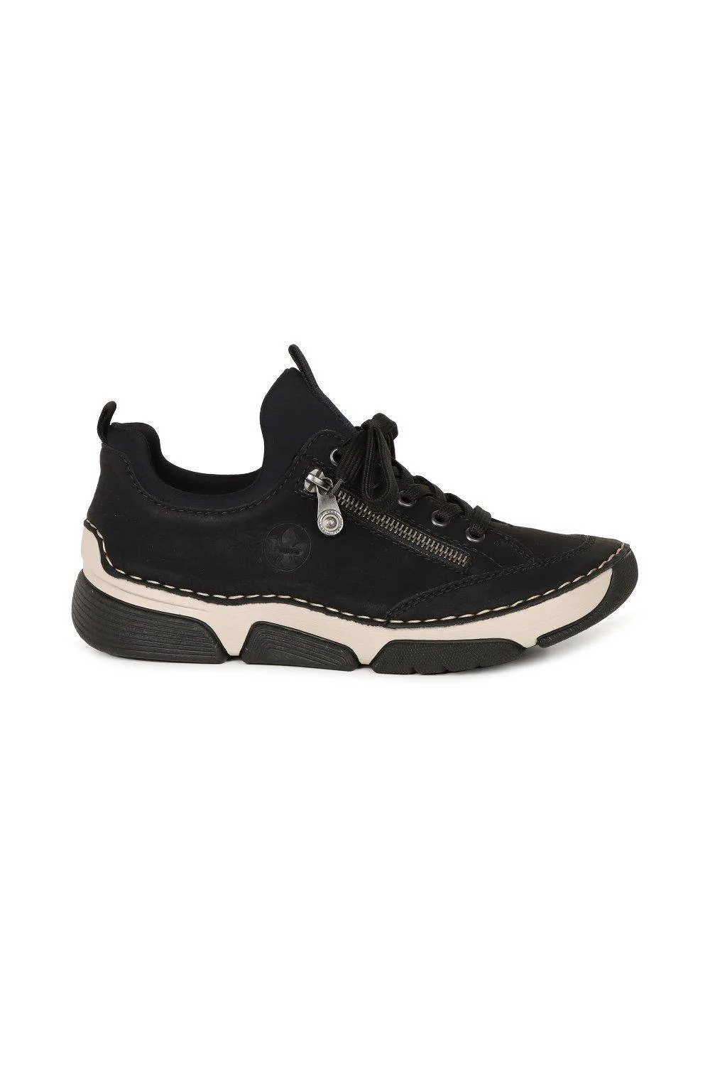 Excursion' Trainers - Jet Black - Size: 4 - Rieker - FashionsVida