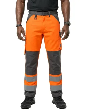 Pantalon De Travail Safe Light 15979 Hi-Vis Orange / Dark Anthracite 54 - MASCOT - FashionsVida