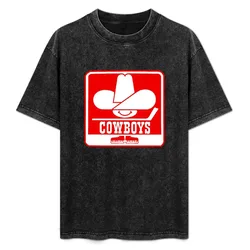 Calgary Cowboys WHA Hockey T-Shirt Simple Print Design T-Shirt