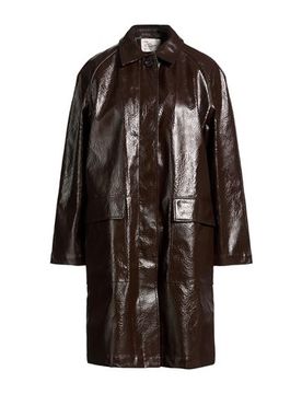 Sobretodo y gabardina Mujer Marrón chocolate S Mujer
