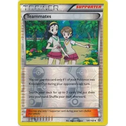 Pokemon XY Primal Clash 141/160 Teammates (Reverse Holo)