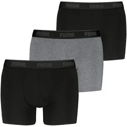 Boxers Everyday Basics 3 Unità Black / Grey 2XL