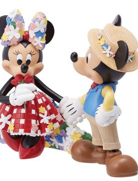 Disney Sammelfiguren - Mickey & Minnie Botanical - Lizenzierter Fanartikel - None - unisex