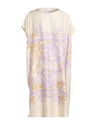 Midi-Kleid Damen Elfenbein 38 Damen