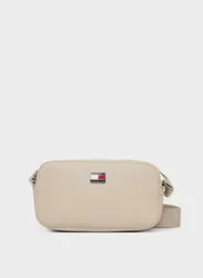 BORSA ESSENTIAL CON TRACOLLA E LOGO