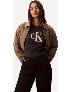 Jersey Mujer Algodón con Logo - Calvin Klein Jeans - FashionsVida