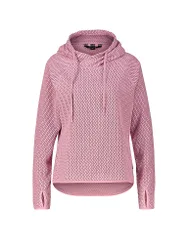 Giacca in pile da donna Calais Hoodie rosa 44