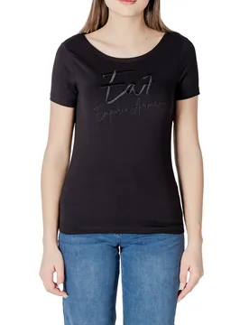 Ea7 T-Shirt Schwarz 485038