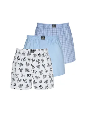 Boxershorts lot de 3 bleu bleu XL - Ralph Lauren - FashionsVida