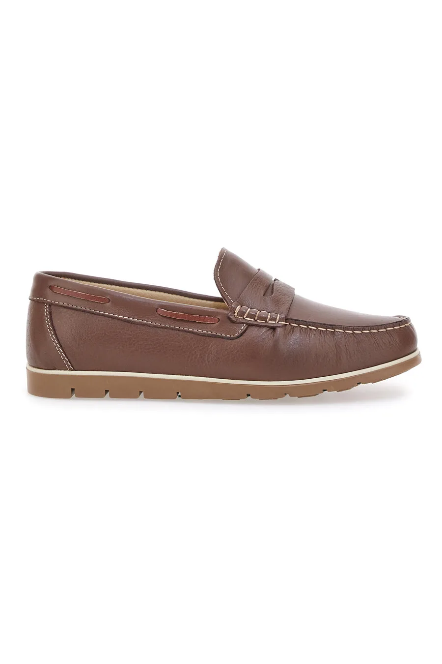Mocassini Marroni da Uomo 07 42 - CLAREMORRIS - FashionsVida
