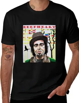 Captain Beefheart original portrait painting/fan art T-Shirt Stain Resistant Casual Tee T-Shirt - Aliexpress - FashionsVida
