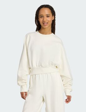 Adidas Felpa Soft Lux Loose M Beige