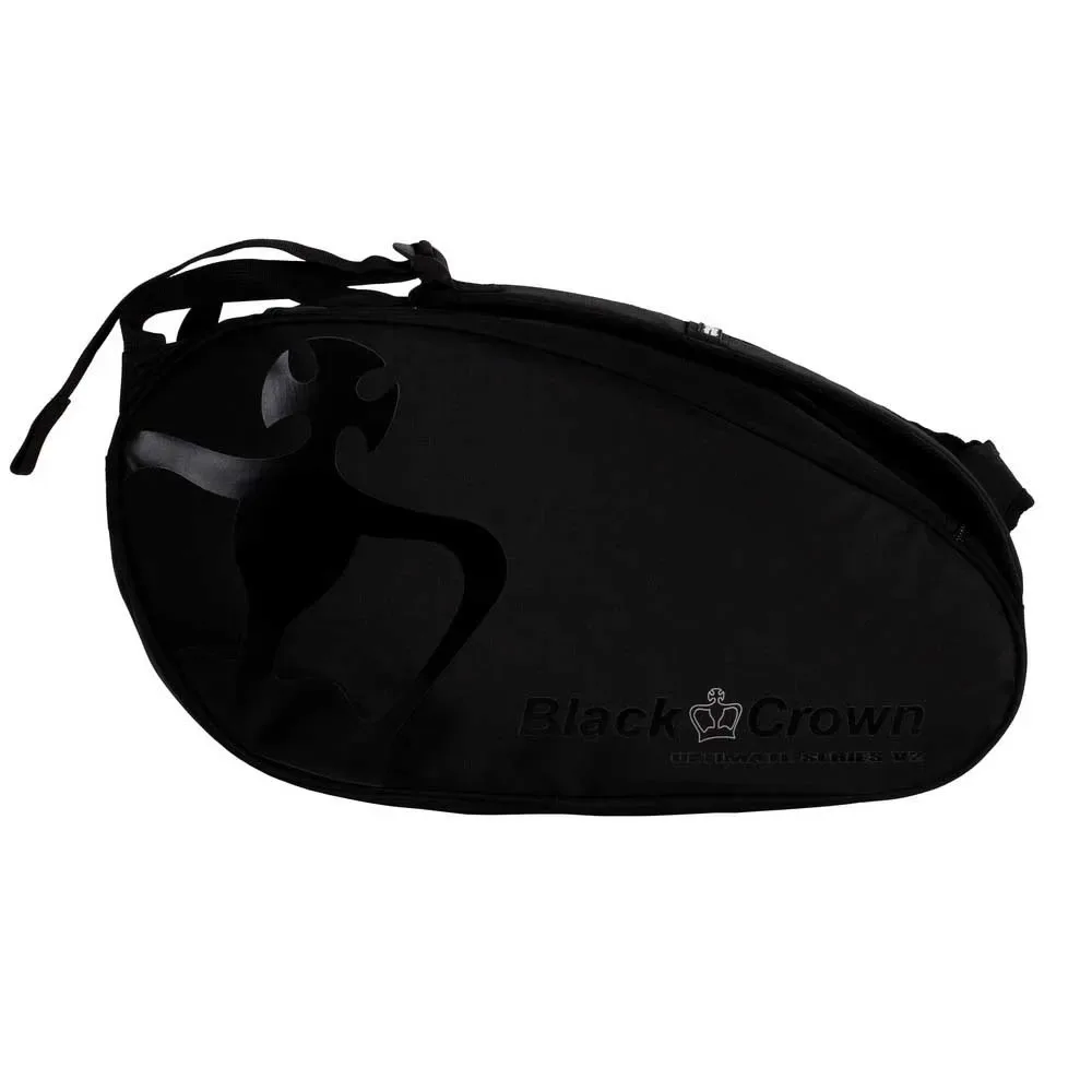 Ultimate Series V2 Padel Racket Bag Black One Size - Black Crown - FashionsVida