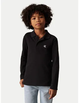Poloshirt Essential IB0IB02421 D Schwarz Regular Fit 10 male - Calvin Klein Jeans - FashionsVida