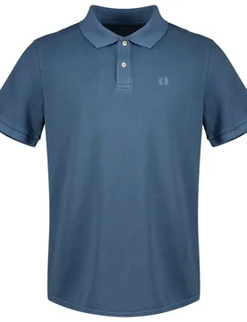 Polo A Maniche Corte Tedan Light Indigo S - Ecoalf - FashionsVida