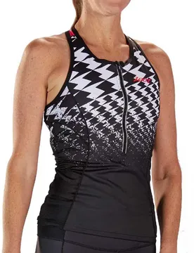 Maglia Da Triathlon Senza Maniche Ultra Racerback Black