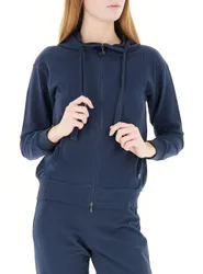 Felpa con cappuccio BLU NAVY S