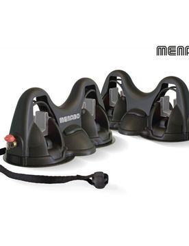 Porta sci magnetico da tetto HIMALAYA 2 sci + bastoncini