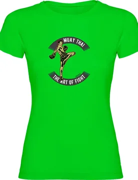 T-shirt à Manches Courtes Art Of Fight Light Green XL - Kruskis - FashionsVida