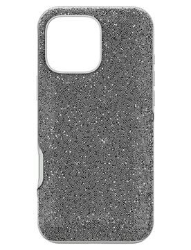 Custodia per smartphone High, iPhone® 16 Pro Max, Tono argentato OS