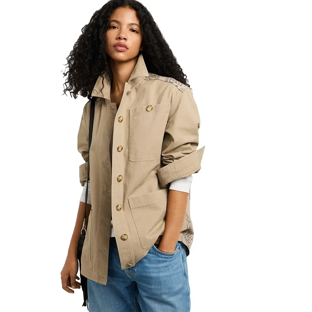 Pepe Jeans Giacca Kora Malt Beige S - Pepe jeans - FashionsVida