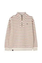Women's Coral Cotton Rich Brushed Jersey Sweatshirt in Nude Size: 18 - Nude - Size: 18
