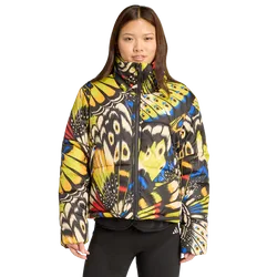 X Farm Padded Jacket Damen Jacken - Schwarz - Größe 32 - Poly Mesh Black 32