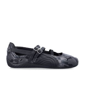 Puma Mini Snake Print Ballet Flats