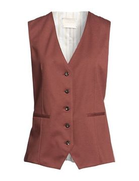 Couture-Weste Damen Ziegelrot 36,38 Damen