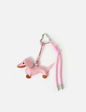Buti dog keychain charm