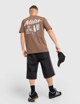 Mens Maglia Surf - Marrone, marrone marrone Uomo taglia M - Adidas - FashionsVida