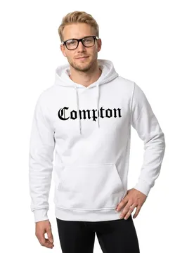 Mister Sweat à Capuche Compton White XS Homme