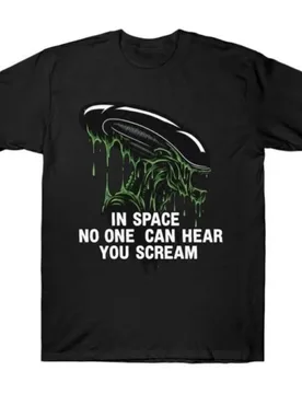 In Space No One Can Hear You Scream 0412 Retro Sci-Fi Alien Gift T-Shirt Weyland LV-426 Xenomorph Graphic clothes All size tops - Aliexpress - FashionsVida