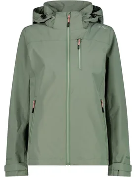 Woman jacket zip chaqueta impermeable mujer Verde (36) - CMP - FashionsVida