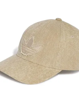 Casquette Washed Denim Khaki Three 58 cm unisex