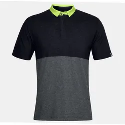 Range Unlimited Mens Black Hazard Polo Shirt Nylon - Size Large
