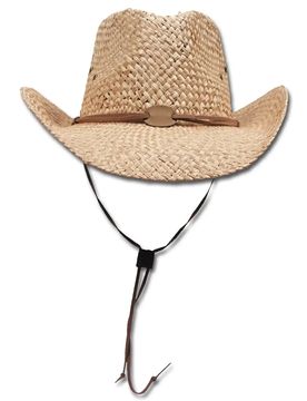 Strohhut mit Kinnband Default Title adult