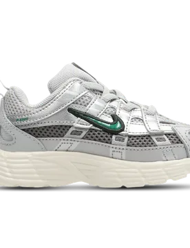 P-6000 Baby Shoes - Grey - Size 8.5 - Mesh/Synthetic - Grey - Size: 8.5 - Nike - FashionsVida