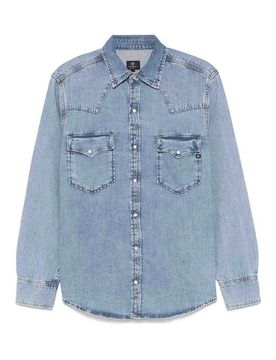 Ag Jeans Shirt di denim Cassis