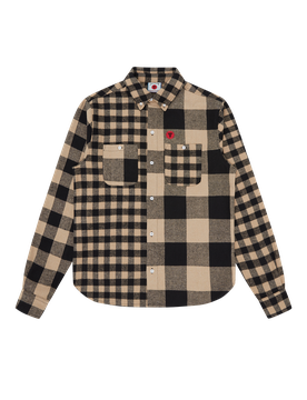 Multi Check L/S Shirt - Black Check