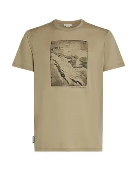 Camiseta funcional para hombre Summit 150 Tech beige S - Icebreaker - FashionsVida