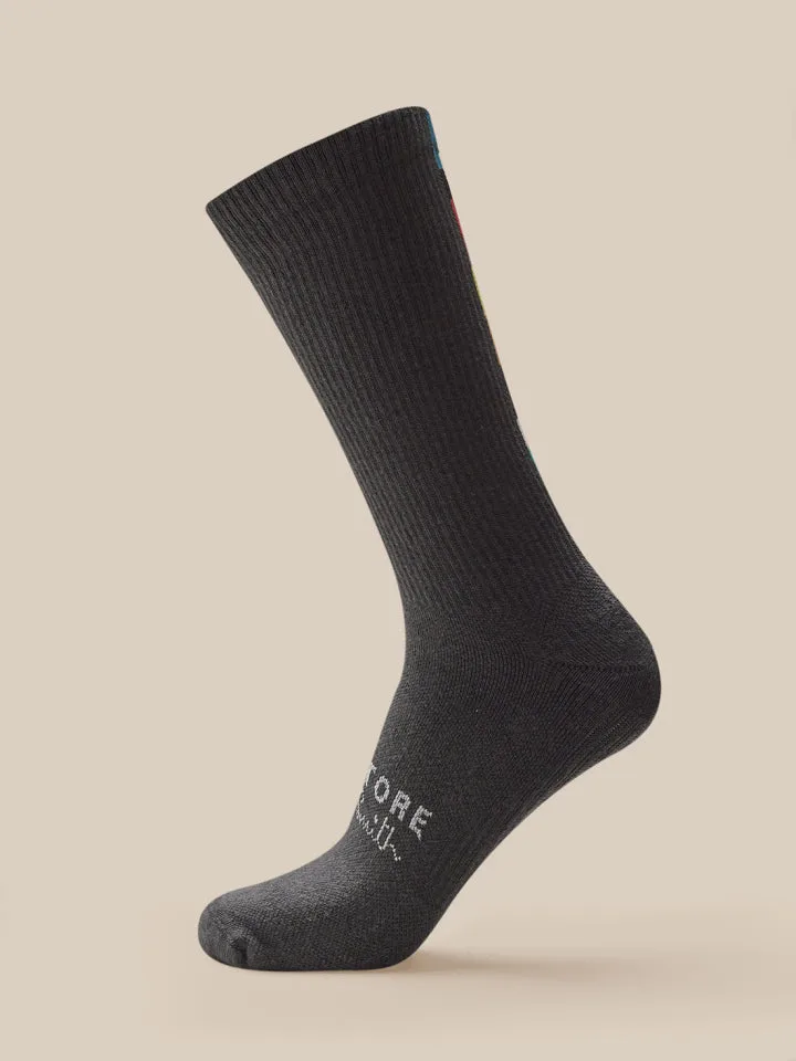 Unisex x Paul Smith 2 Pack Technical Socks - Charcoal CHARCOAL 6-8 unisex - Castore - FashionsVida